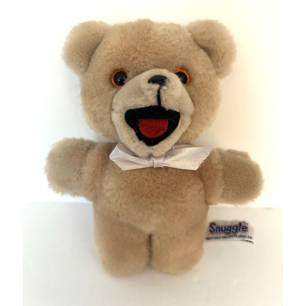 Russ Snuggle Fabric Softener Teddy Bear Plush Promo Advertising 6.5"